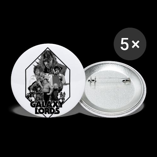 Galaxy Lords Monochrome Design - Buttons small 1'' (5-pack)