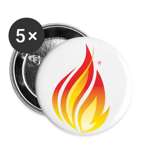 HL7 FHIR Flame Logo - Buttons small 1'' (5-pack)