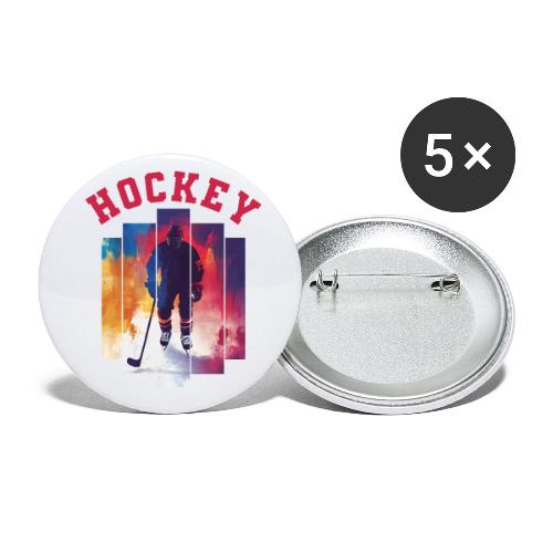 Hockey Zone - Buttons small 1'' (5-pack)