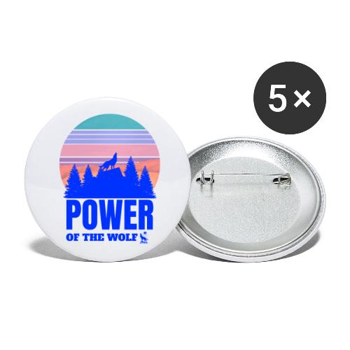 Power Of The Wolf - Buttons small 1'' (5-pack)