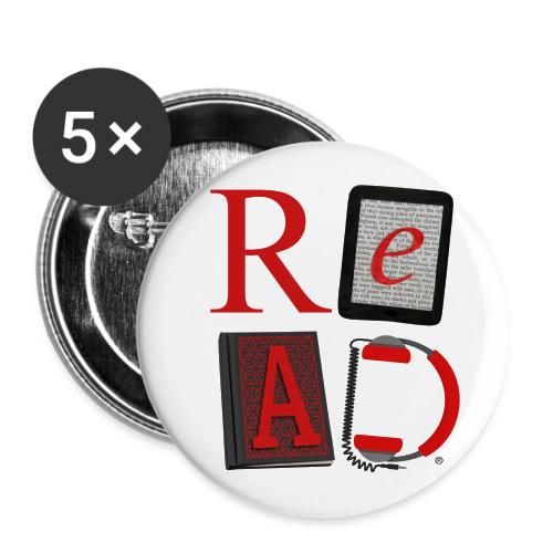 READ Your Way - Buttons small 1'' (5-pack)