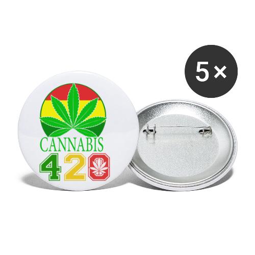 Teasing 420 Smokers Dream Weed Marijuana Design - Buttons small 1'' (5-pack)
