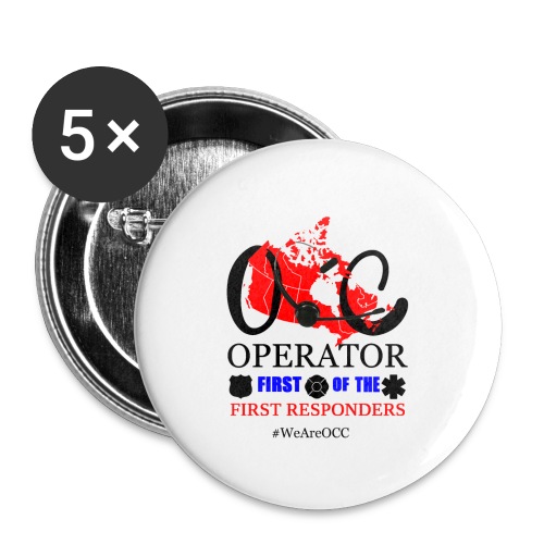 We Are OCC Plus Size - Buttons small 1'' (5-pack)