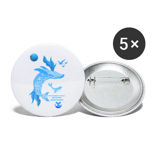 The Wonders Of The Sea - Buttons small 1'' (5-pack)