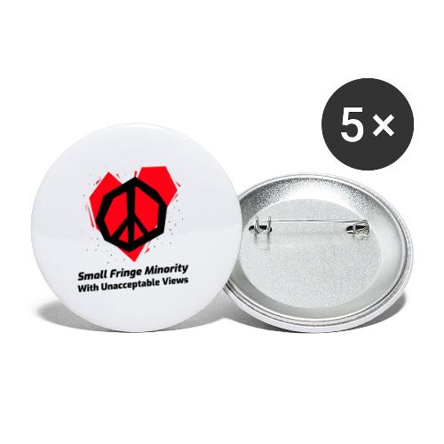 We Are a Small Fringe Canadian - Buttons small 1'' (5-pack)