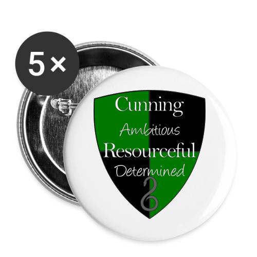 amber shield - Buttons small 1'' (5-pack)