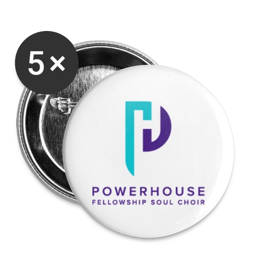 THE POWERHOUSE FELLOWSHIP - Buttons small 1'' (5-pack)