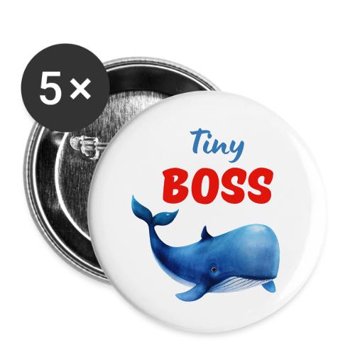 Tiny Boss - Buttons small 1'' (5-pack)