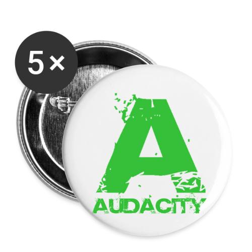 Big Audacity - Buttons small 1'' (5-pack)