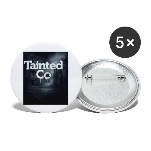 Tainted Co Town - Buttons small 1'' (5-pack)