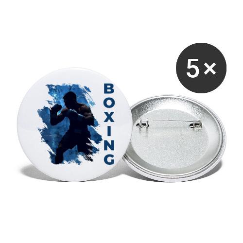 Boxing Style - Buttons small 1'' (5-pack)