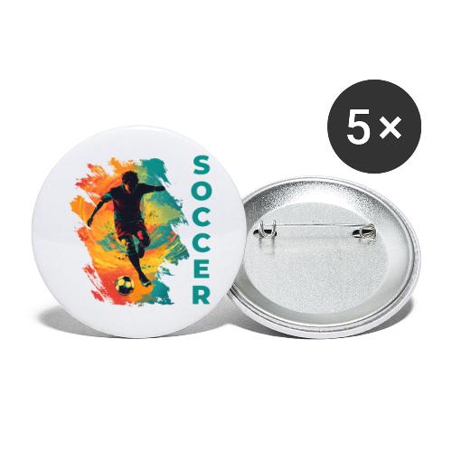 Soccer Hero Mode - Buttons small 1'' (5-pack)