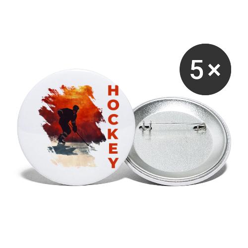 Hockey Vibes - Buttons small 1'' (5-pack)