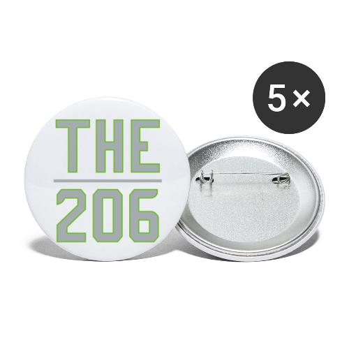THE | 206 - Fan Style Sportswear - Washington Edit - Buttons small 1'' (5-pack)