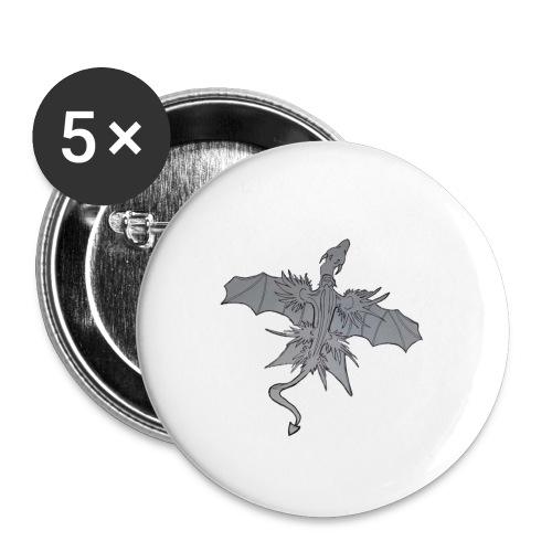 dragon - Buttons small 1'' (5-pack)