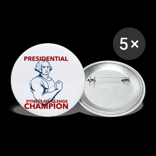 Presidential Fitness Challenge Champ - Washington - Buttons small 1'' (5-pack)