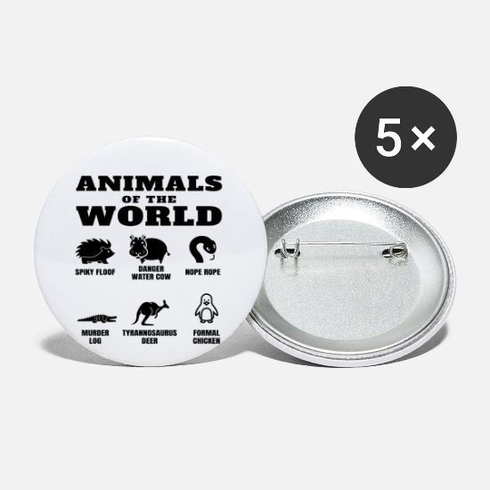 Funny Names Animals Of The World Internet Meme' Small Buttons | Spreadshirt