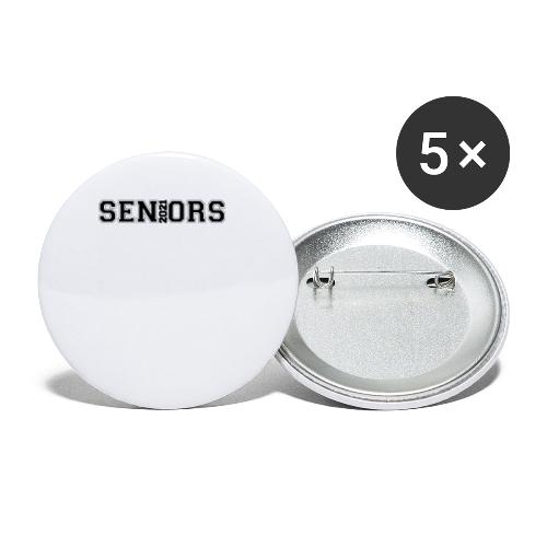 Seniors 2021design logo - Buttons small 1'' (5-pack)