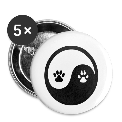 YinYang - Buttons small 1'' (5-pack)