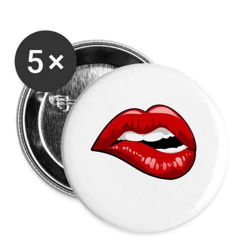 Lip Bite - Buttons small 1'' (5-pack)