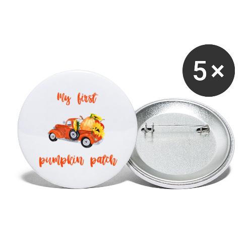 My first pumpkin patch - Buttons small 1'' (5-pack)