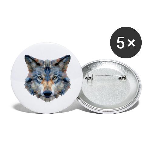 Wolf: Chromatic Wild Gaze - Buttons small 1'' (5-pack)