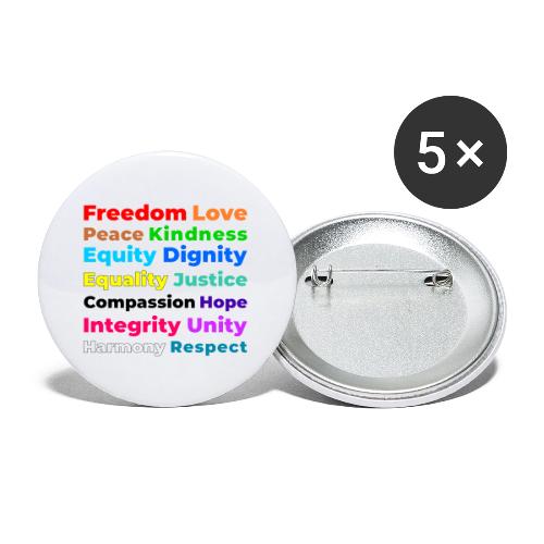 Words of Light - Buttons small 1'' (5-pack)