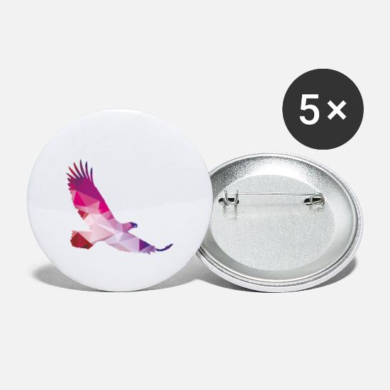 Eagle / Low Poly Art / Animals' Small Buttons | Spreadshirt