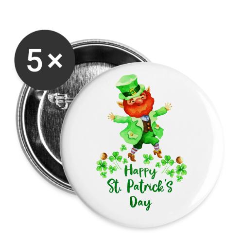Happy St. Patrik's day. - Buttons small 1'' (5-pack)