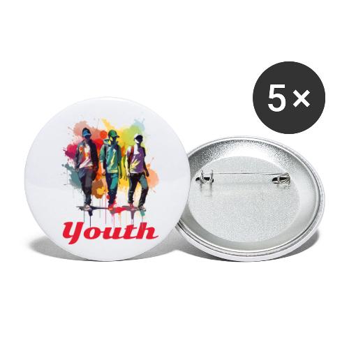 Forever Youthful - Buttons small 1'' (5-pack)