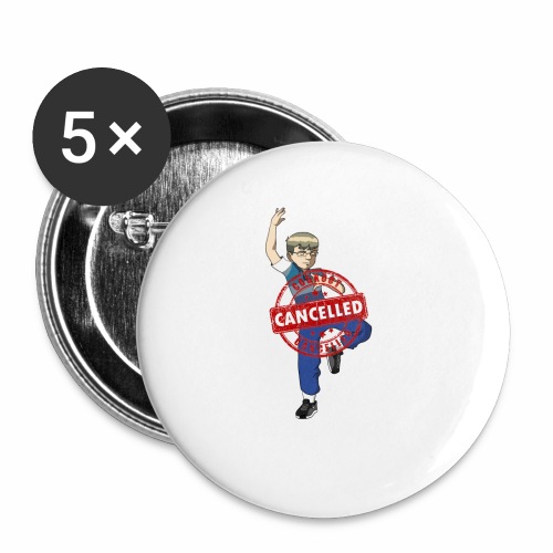 Cookout cancelled - Buttons small 1'' (5-pack)