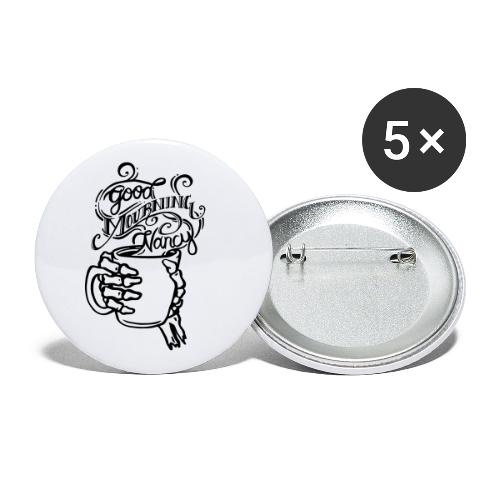 Good Mourning Nancy Logo - Buttons small 1'' (5-pack)