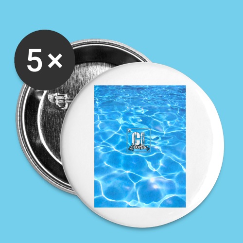 iPhone 6 Pool Backdrop jpg - Buttons small 1'' (5-pack)