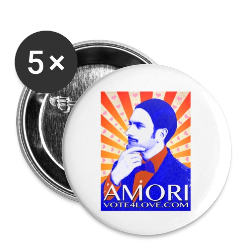 Amori_poster_1d - Buttons small 1'' (5-pack)