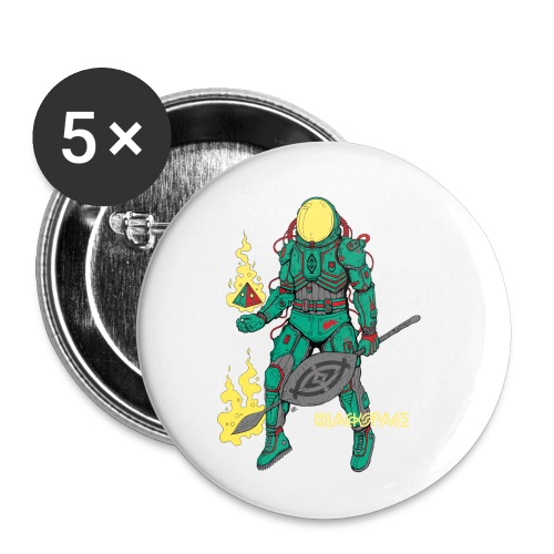 Afronaut - Buttons small 1'' (5-pack)