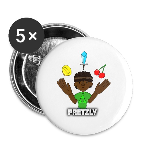 Pretzly Design - Buttons small 1'' (5-pack)