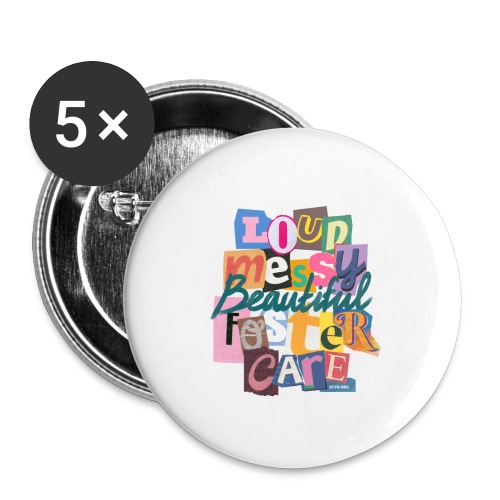 Beautiful - Buttons small 1'' (5-pack)