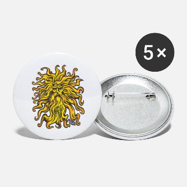 Santa Cruz Jason Jessee Sun God 80s Skateboard' Small Buttons
