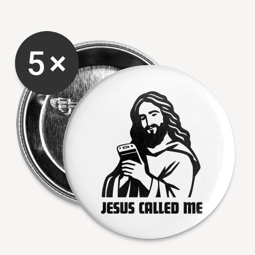 JESUS CALLED ME - Buttons small 1'' (5-pack)