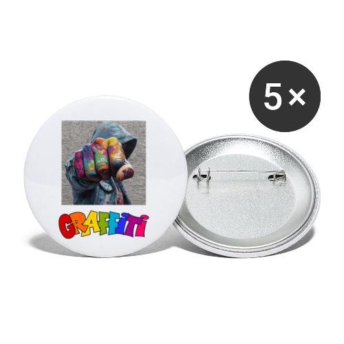 Graffiti: Urban Expression - Buttons small 1'' (5-pack)