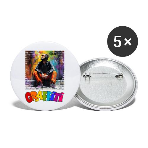 Graffiti: Urban Art - Buttons small 1'' (5-pack)