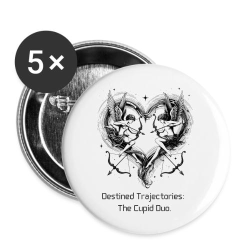 Cupid Duo T-Shirt, Mug, & Leggings - Buttons small 1'' (5-pack)