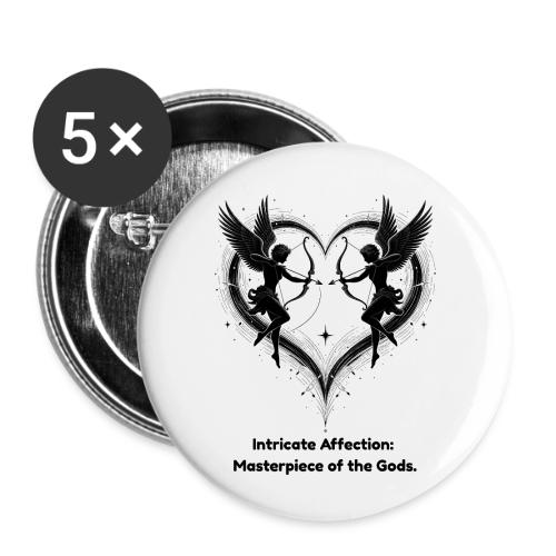 Intricate Affection T-Shirt - Buttons small 1'' (5-pack)