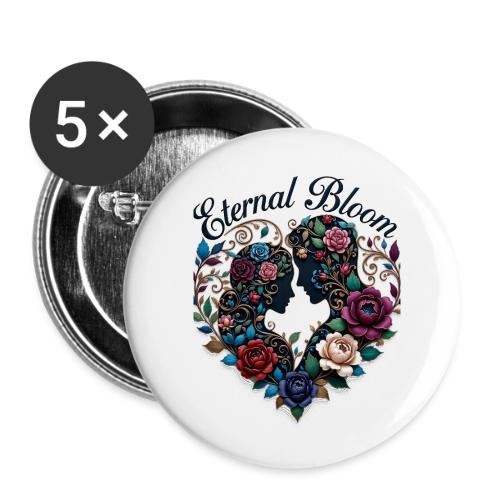 Eternal Bloom Embrace T-Shirt - Buttons small 1'' (5-pack)