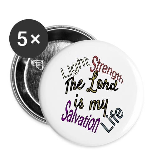 The Lord is - Buttons small 1'' (5-pack)