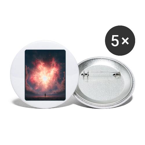 Supernova Sky Sci-Fi Artwork - Buttons small 1'' (5-pack)