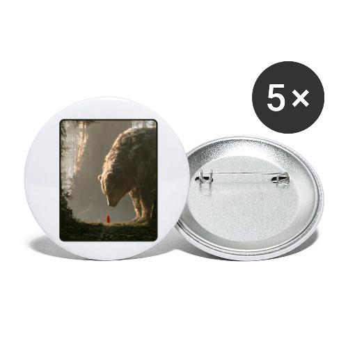 The Bear Who Found the Forest - Buttons small 1'' (5-pack)
