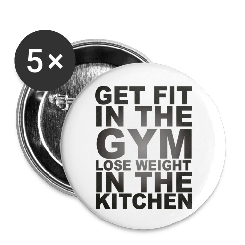 Get Fit - Buttons small 1'' (5-pack)
