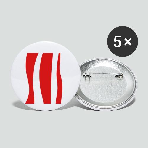 I Am Bacon Halloween Costume BACK - Buttons small 1'' (5-pack)