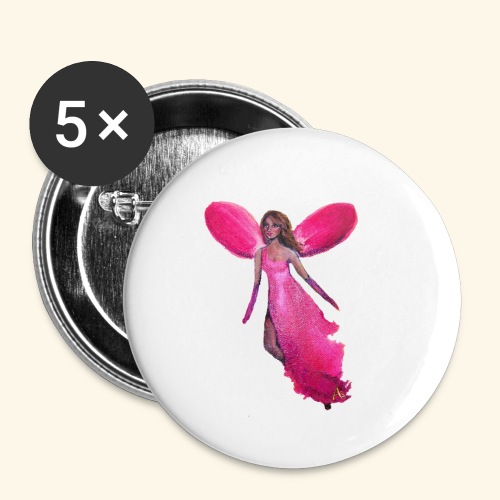 Melika, Air Fairy - Buttons small 1'' (5-pack)